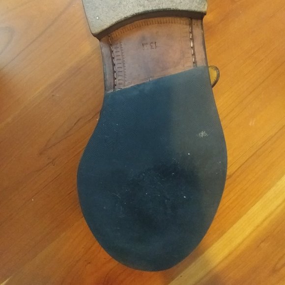 Mens Gently Used Black Dress Shoes--Size 13 main image 6